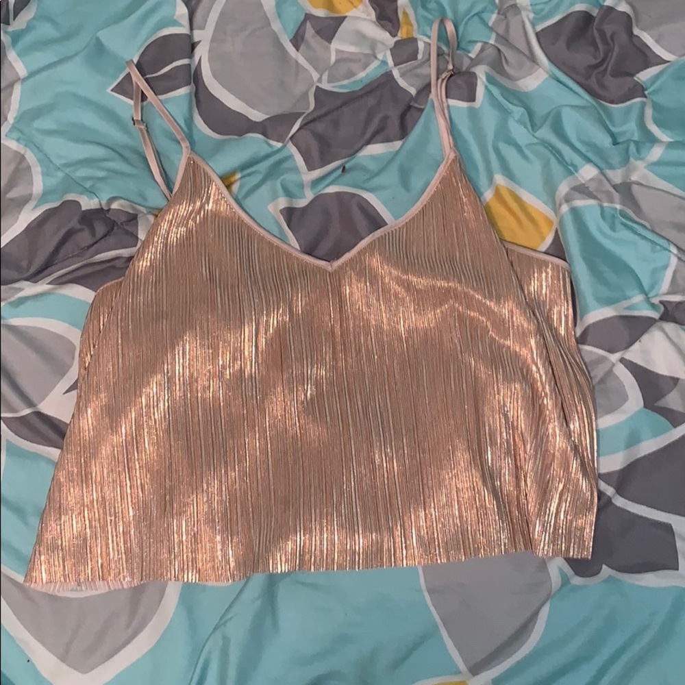 Shiny Victoria’s Secret top